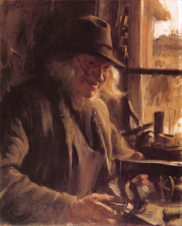 Anders Zorn Boslanders Norge oil painting art